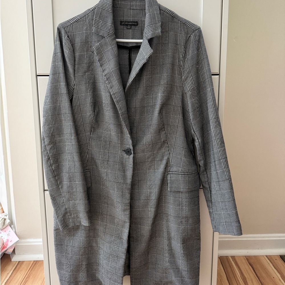 Plaid Blazer